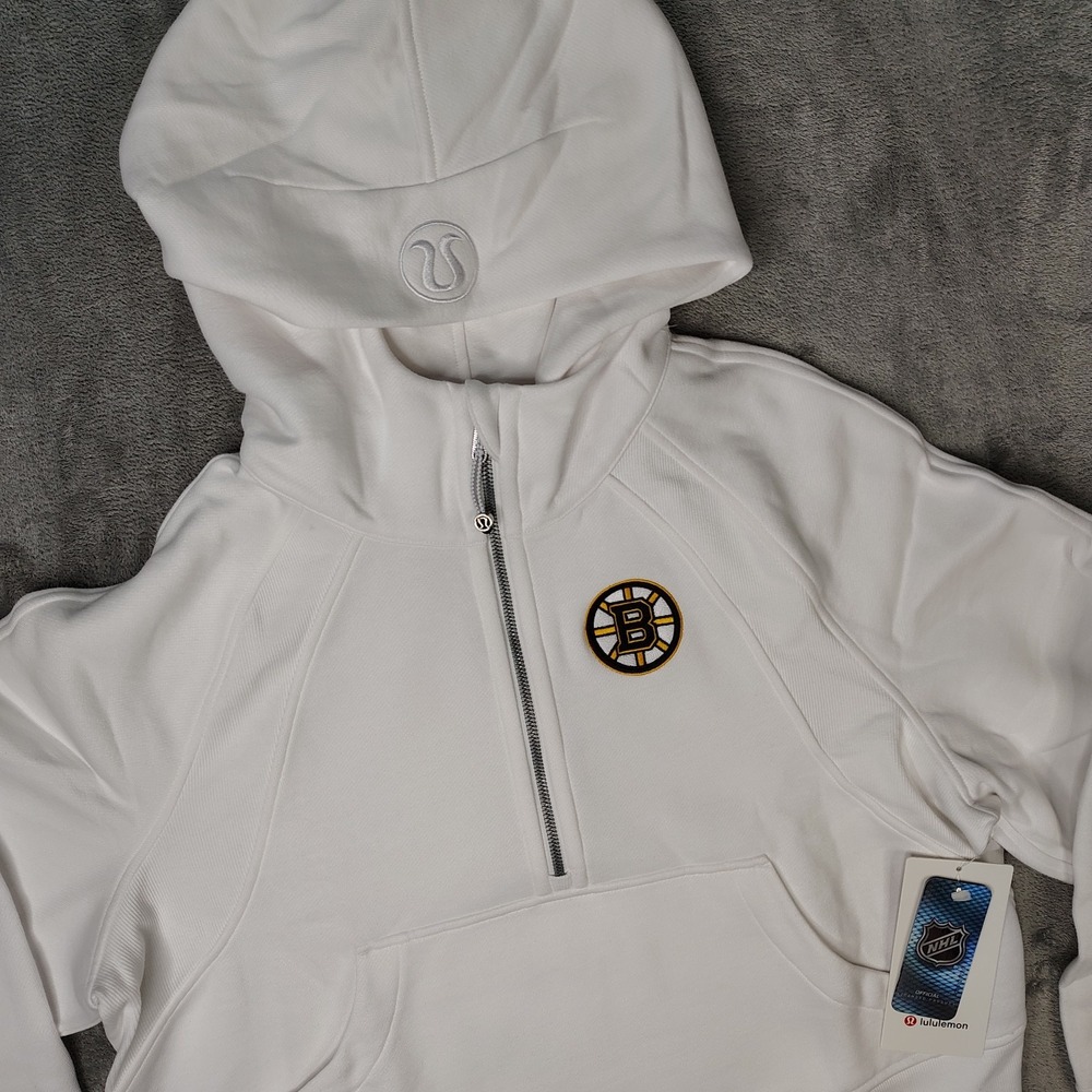 NWT lululemon athletica White Hoodie